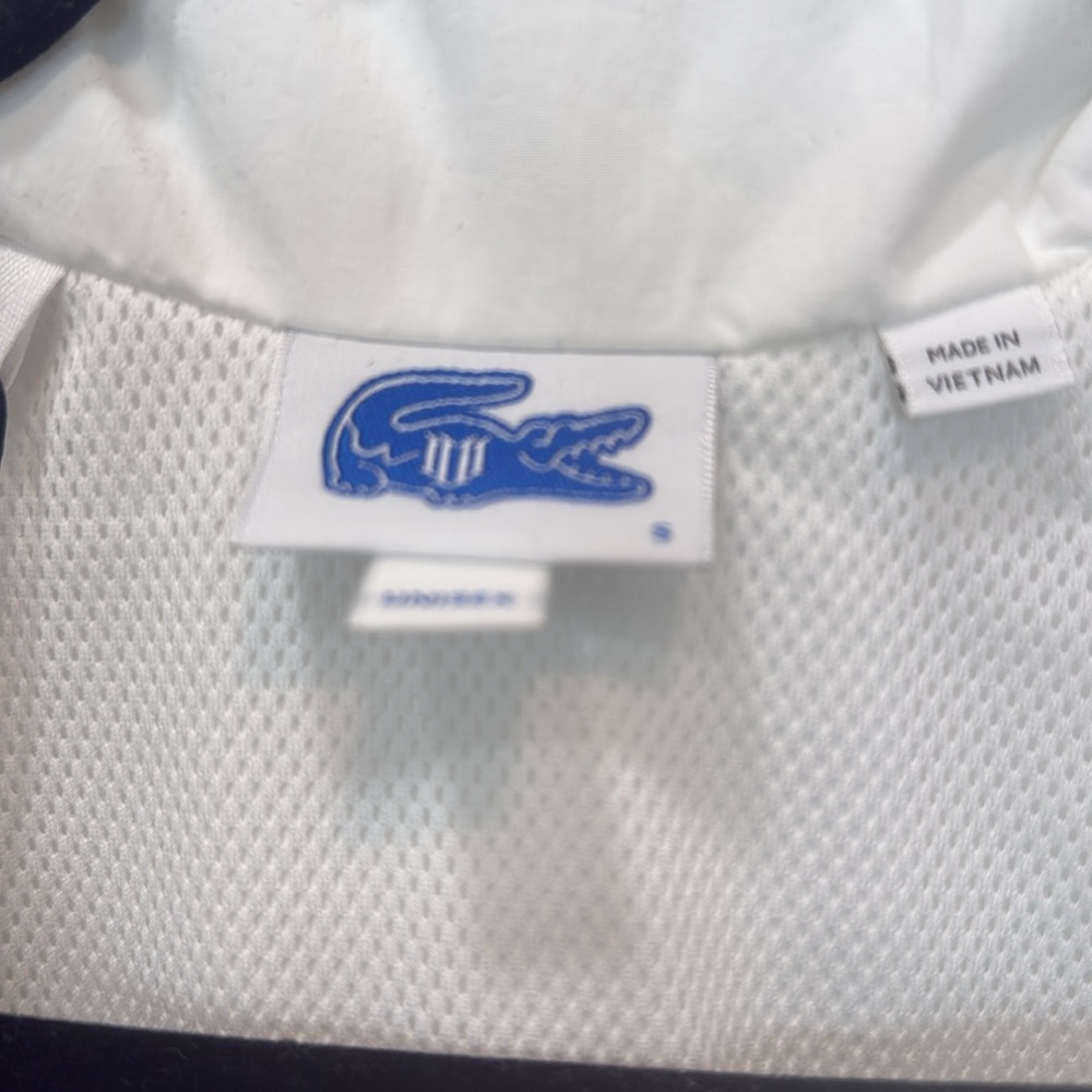 NWT LACOSTE X ELEVEN BY VENUS OVERSIZED TRACK JACKET (UNISEX) - Picture 4 of 6